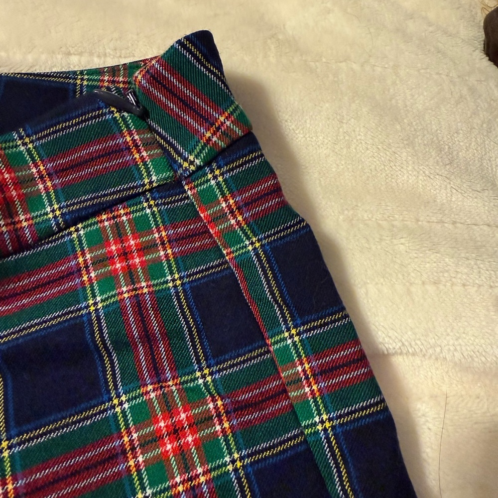 Talbots Plaid Pants - Blue, Red, Green